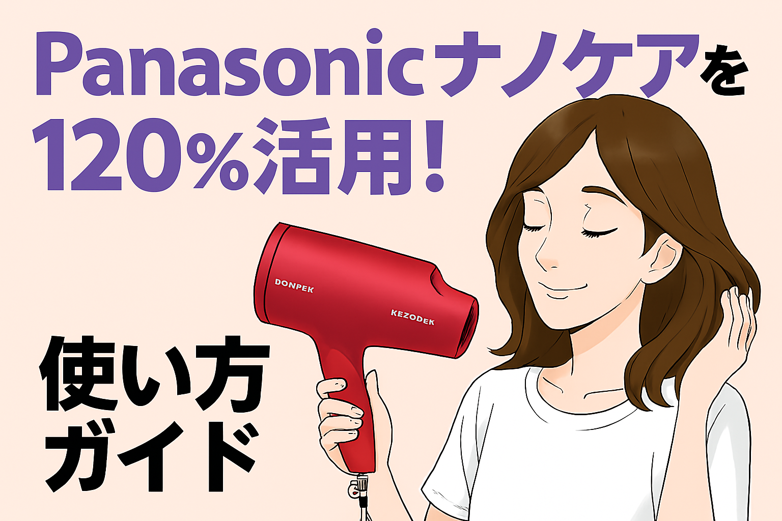 Panasonicナノケアを120%活用ガイド