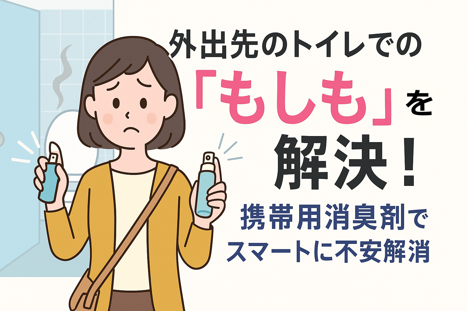 便利な持ち運べる匂い消し
